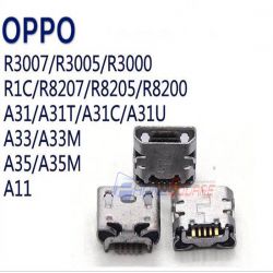 ก้นชาจน์ - Micro Usb // OPPO R3007/R3005/R3000/R1C/R8207/R8205/R8200/A31/A31T/A31C/A31U/A33/A33M/A35/A35M/A11